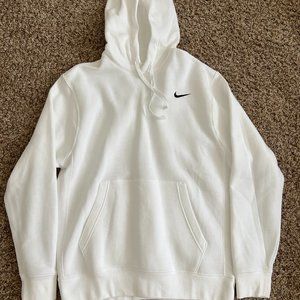 White Nike Pullover Hoodie Men's Medium New